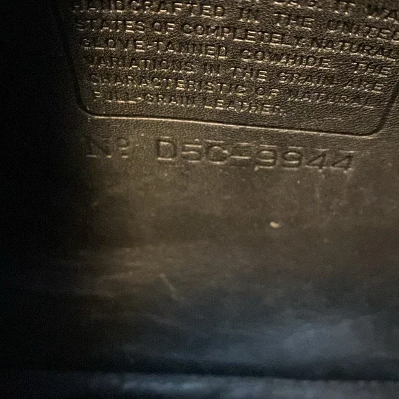Coach vintage beautiful black bag. - Picture 8 of 9